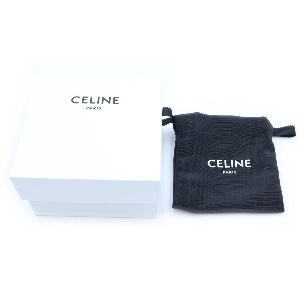 CELINE(セリーヌ) トリオンフ ヘアクリップ 髪留め ワインレッド ボルドー レディース