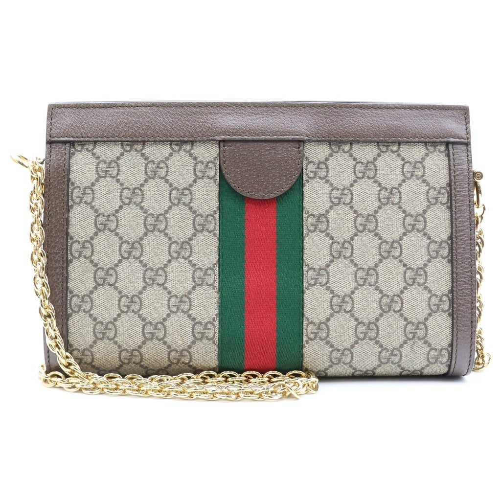 GUCCI(グッチ) オフィディア GGスモールショルダーバッグ ベージュ×ブラウン 503877 レディース