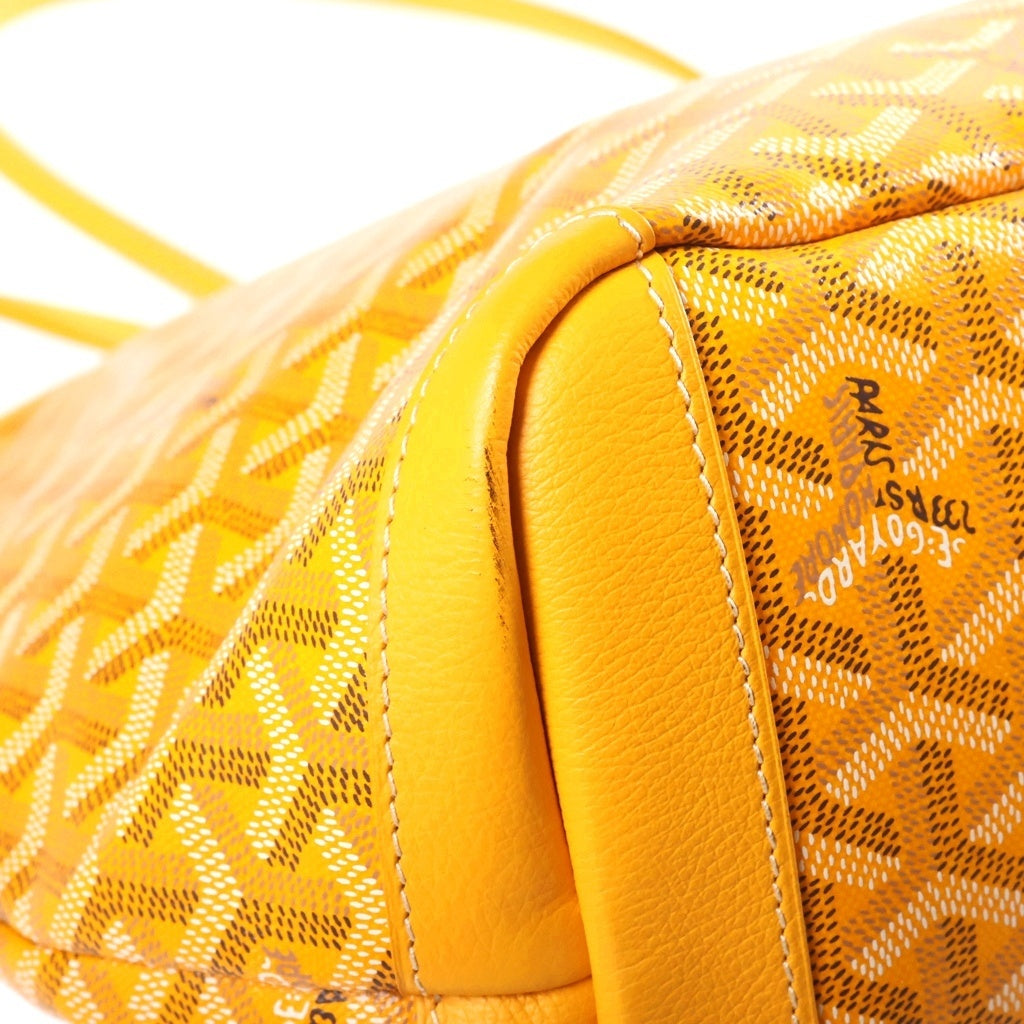GOYARD(ゴヤール) アルトワMM トートバッグ ハンドバッグ イエロー レザー レディース