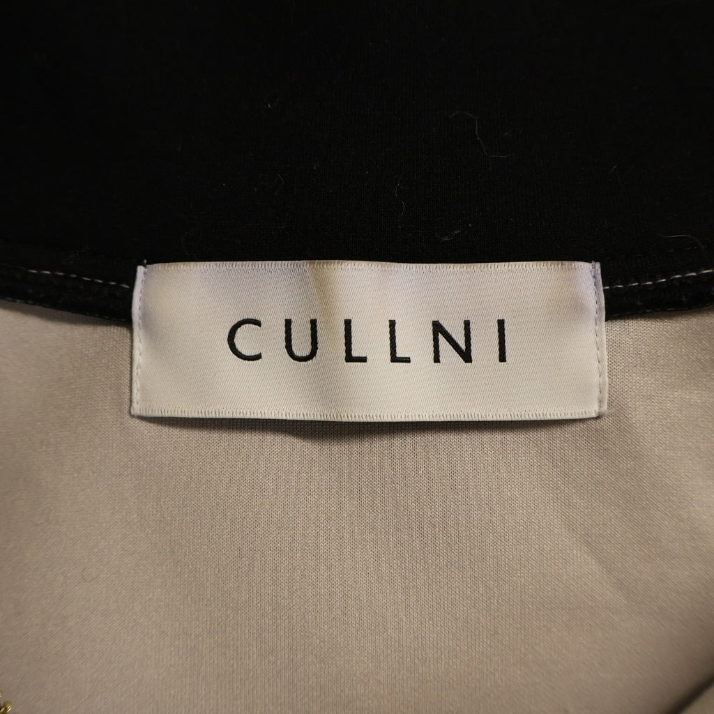 CULLNI(クルニ) HALF ZIP PULLOVER STUDIOUS別注 ハーフジッププルオーバースウェット セーター グレー CU-011-ST