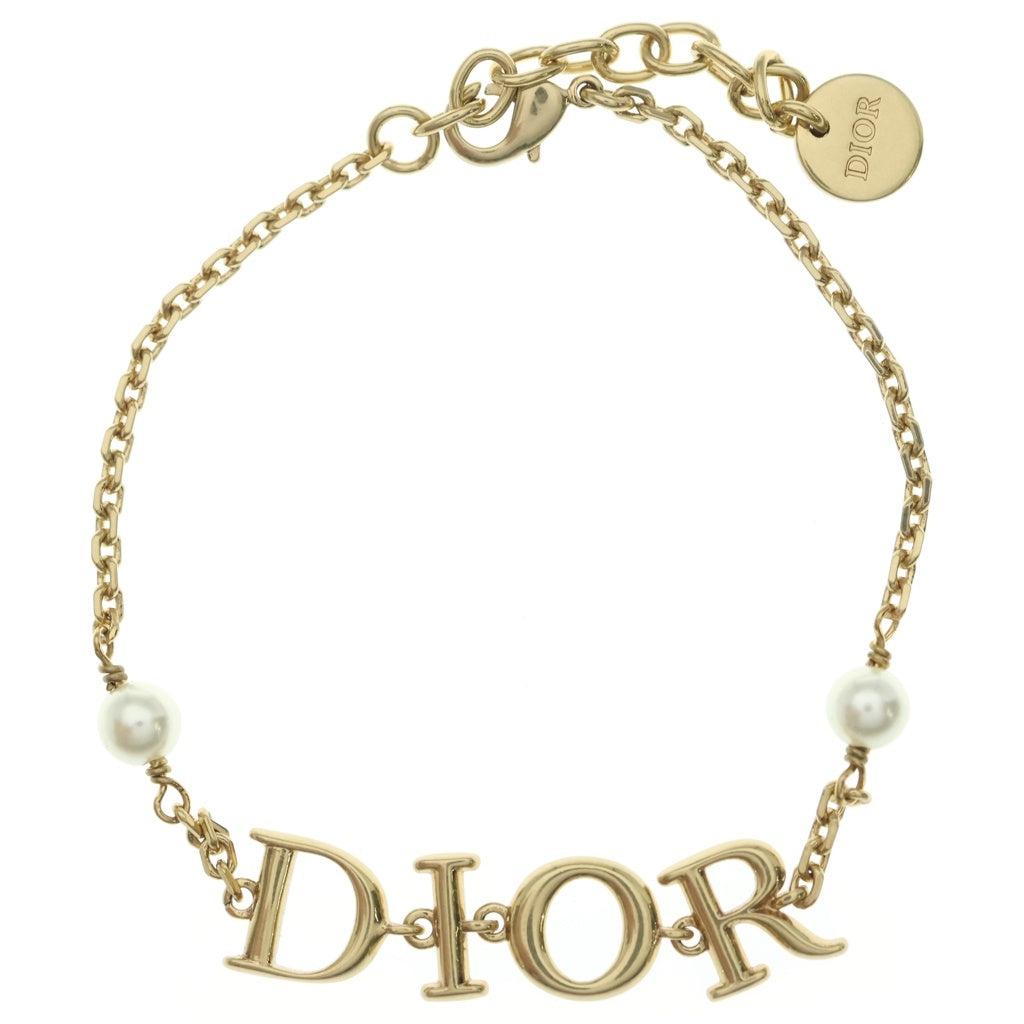 DIOR(ディオール) ディオレボリューション ロゴ チェーン ブレスレット ゴールド B1583DVORS レディース