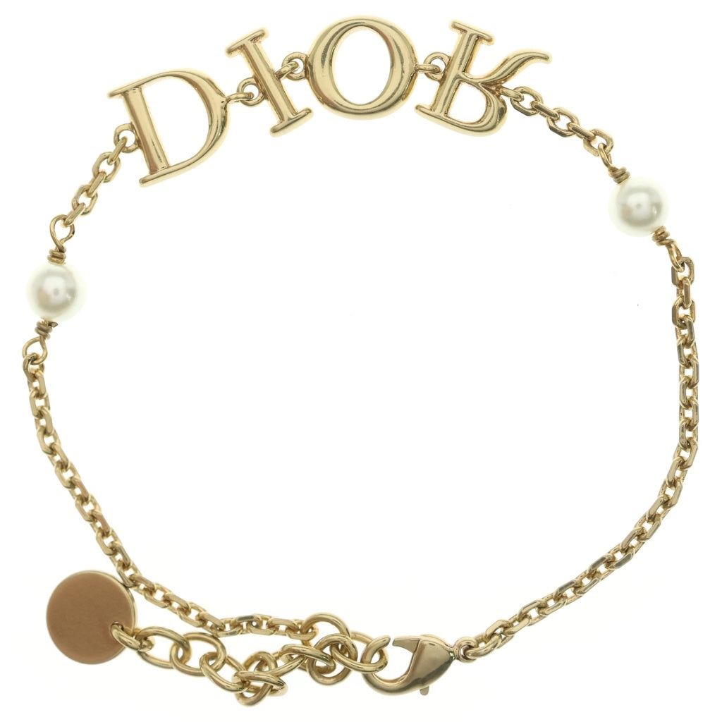 DIOR(ディオール) ディオレボリューション ロゴ チェーン ブレスレット ゴールド B1583DVORS レディース