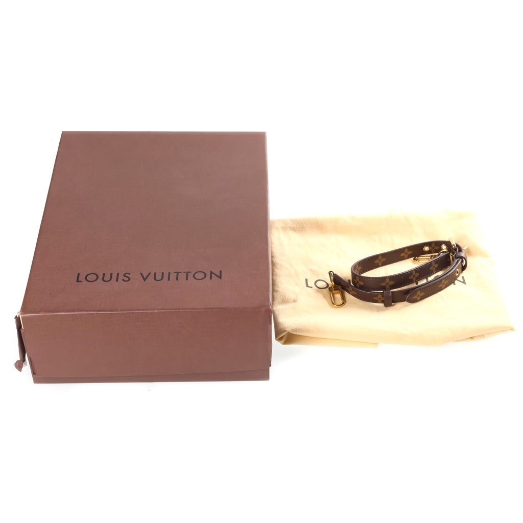 LOUIS VUITTON(ルイヴィトン) モノグラム パラス 2WAYハンドバッグ ショルダーバッグ ブラウン×レッド レザー×PVC M41175 ゴールド金具 レディース