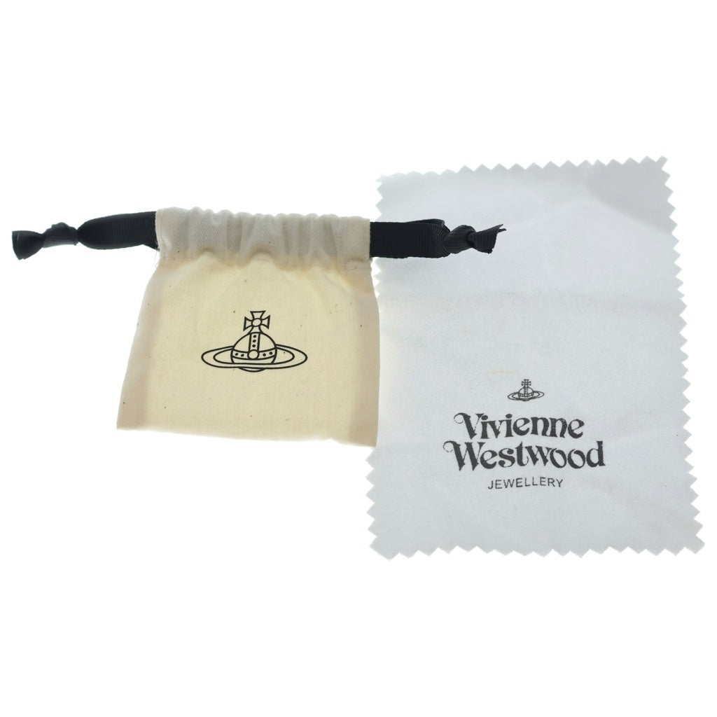 Vivienne Westwood(ヴィヴィアンウエストウッド) オーブ ラインストーン フェイクパール ネックレス シルバー レディース