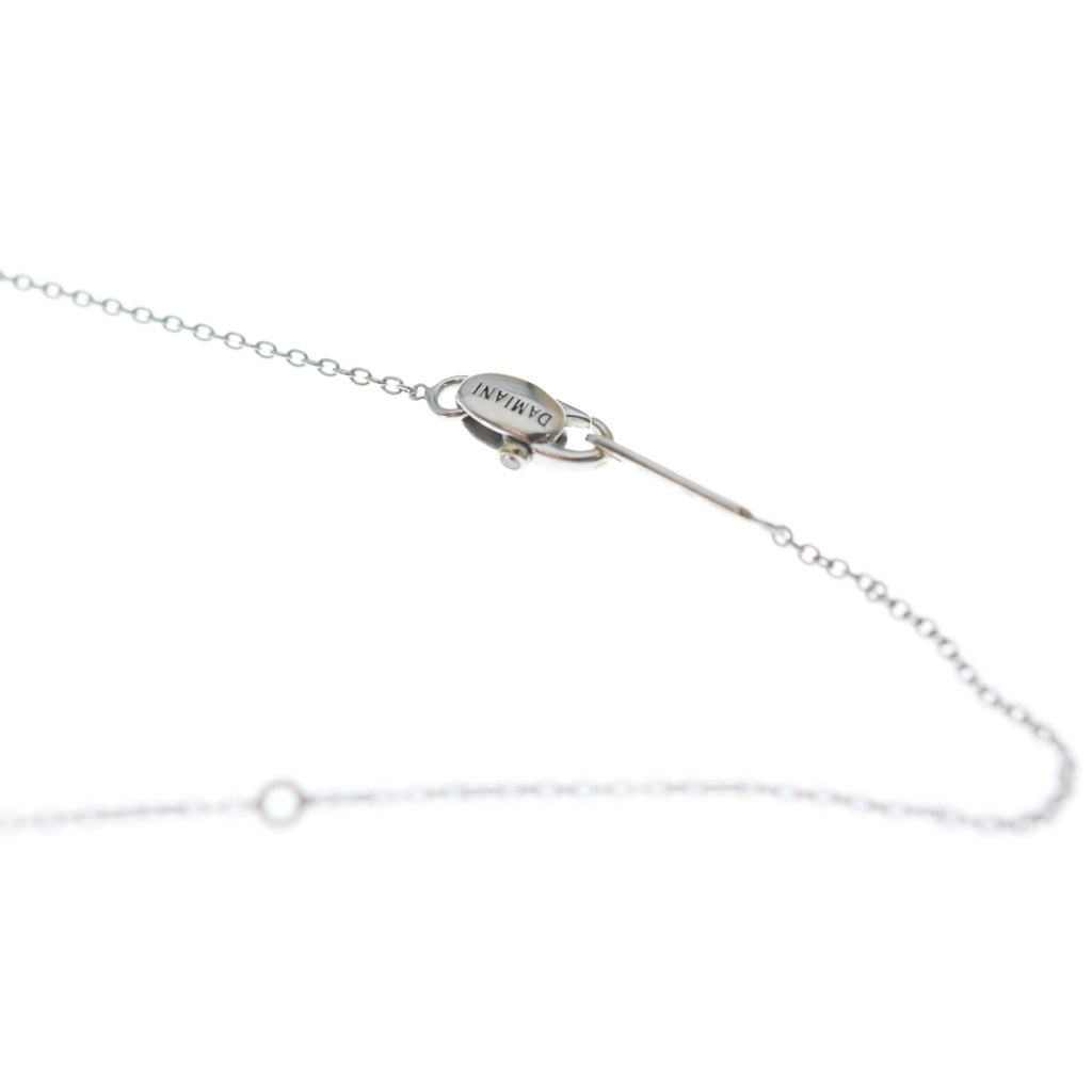 DAMIANI(ダミアーニ) ベルエポック ロッソ クロス ルビー ピンクサファイア ネックレス ペンダント K18WG ホワイトゴールド/ピンク レディース