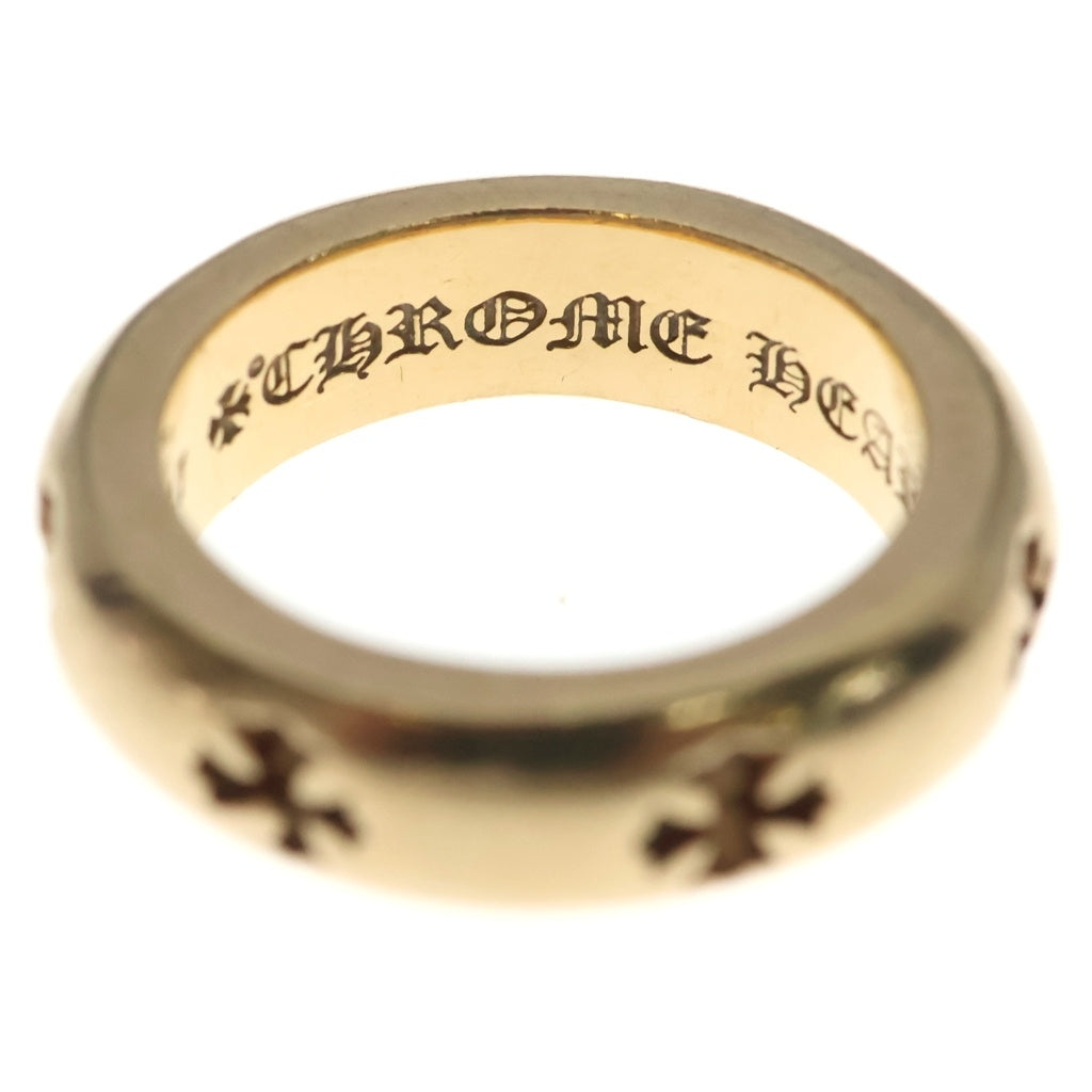 CHROME HEARTS(クロムハーツ) NEGATIVE CH PLUS 22K ネガティブCHプラス ゴールドリング #48