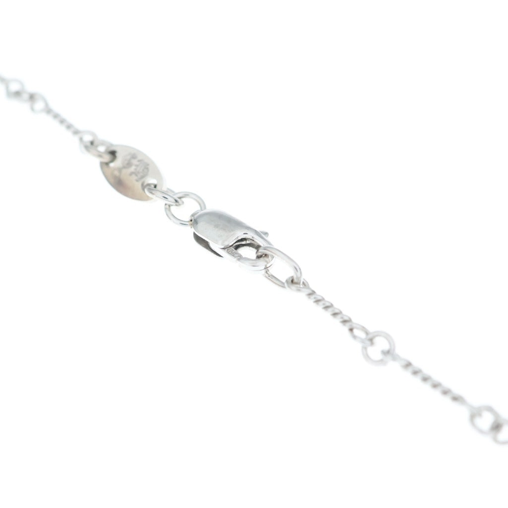CHROME HEARTS(クロムハーツ) WG NECKCHAIN T18 ツイストチェーンネックレス 18inch ホワイトゴールド