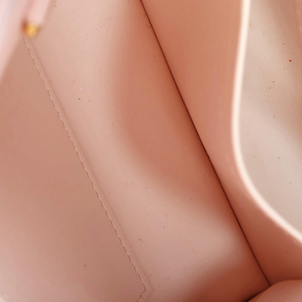 LOUIS VUITTON(ルイヴィトン) ヴィトン パルナセア カプシーヌMINI 2WAYハンドバッグ ショルダーバッグ ピンク レザー M24544 ゴールド金具 レディース