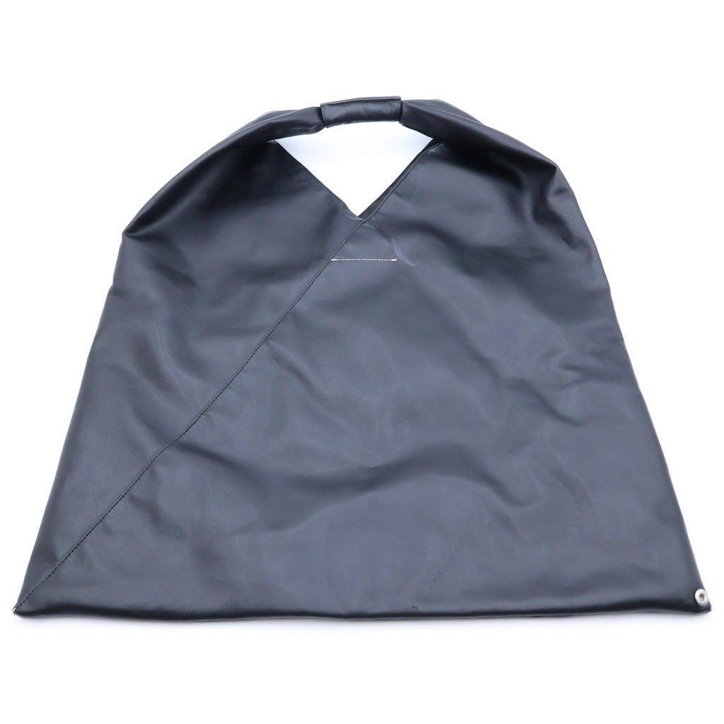 MM6 Maison Margiela(エムエムシックスメゾンマルジェラ) 20SS ジャパニーズ トート ミディアム フェイクレザー ハンドバッグ ブラック S54WD0039 P2260 レディース