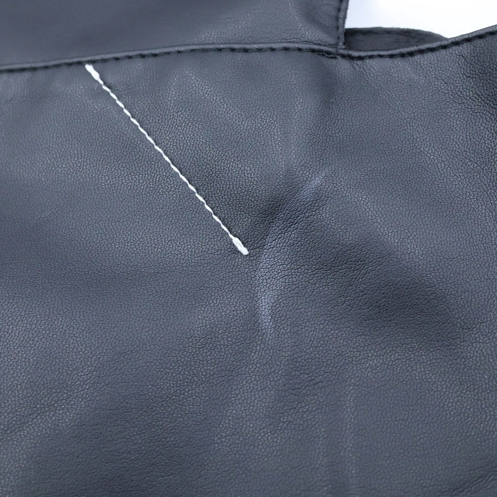 MM6 Maison Margiela(エムエムシックスメゾンマルジェラ) 20SS ジャパニーズ トート ミディアム フェイクレザー ハンドバッグ ブラック S54WD0039 P2260 レディース