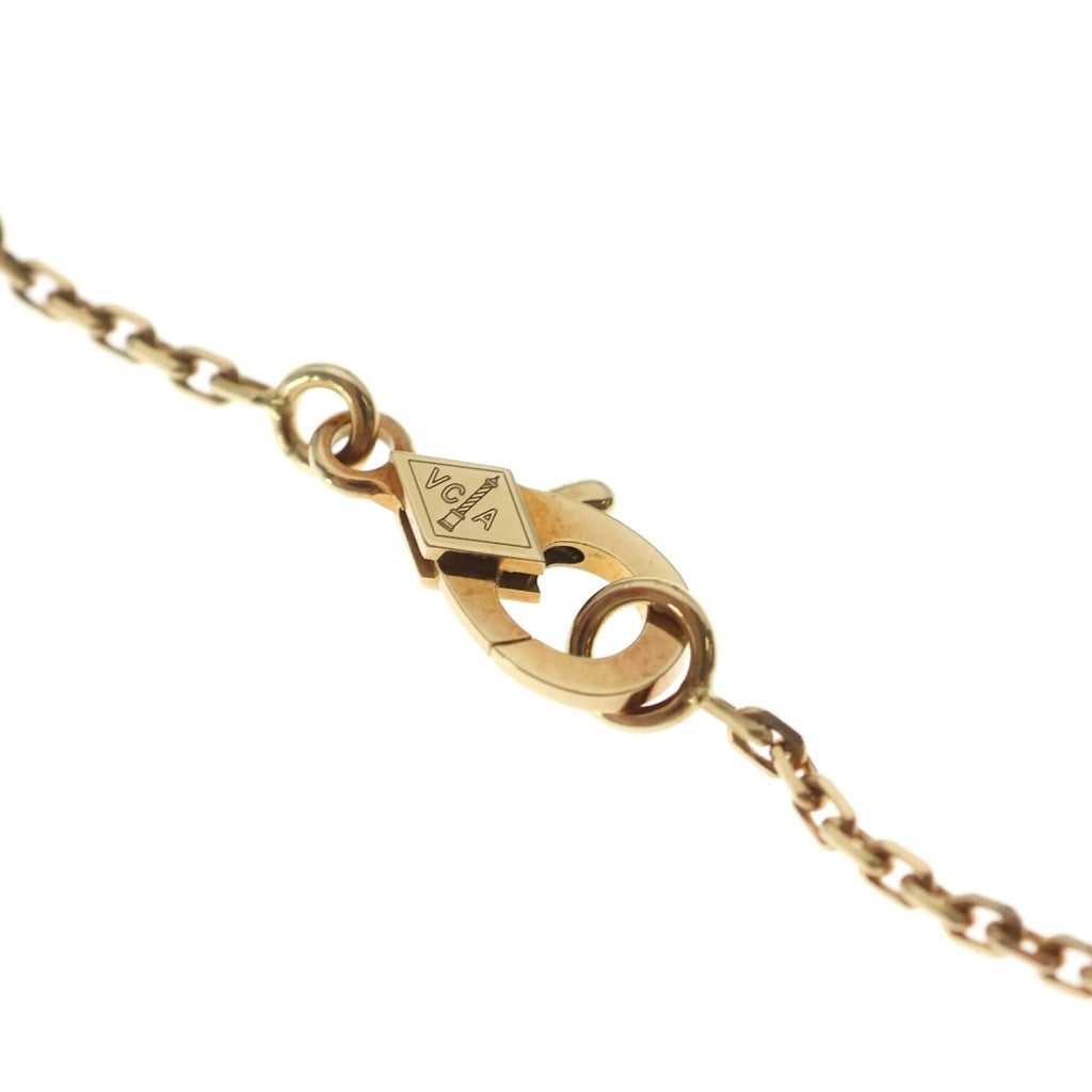 Van Cleef & Arpels(ヴァンクリーフアンドアーペル) ヴィンテージアルハンブラ オニキス ネックレス K18YG イエローゴールド ARA45800 レディース