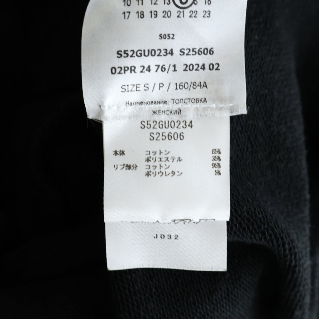 MM6 Maison Margiela(エムエムシックスメゾンマルジェラ) ■パーカー 黒 #S S52GU0234 レディース