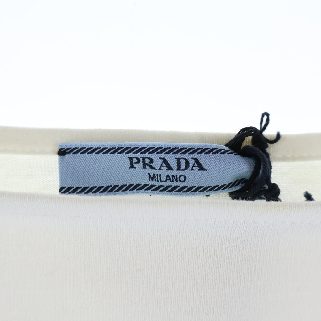 PRADA(プラダ) ■ロングTシャツ 白 #XS APD1 2023 3152 レディース