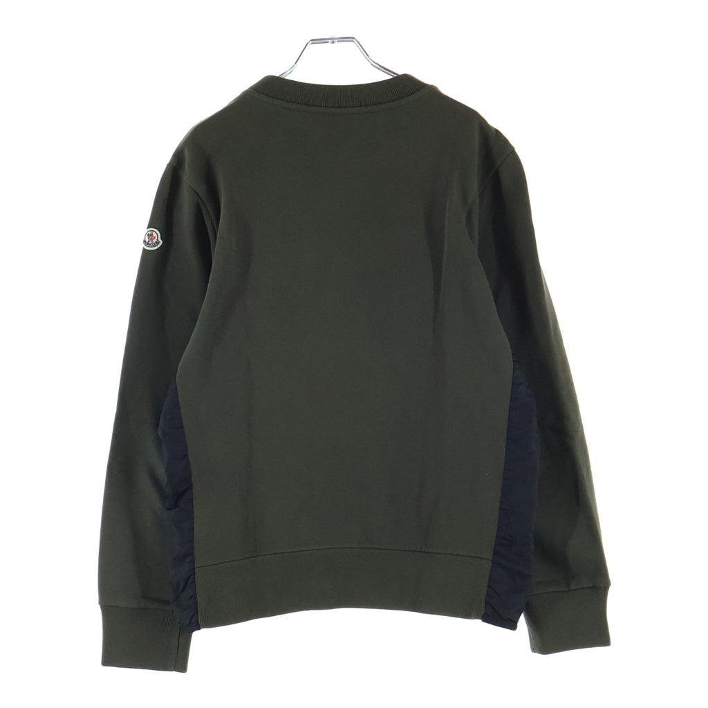 MONCLER(モンクレール) ■スウェット サイドジップ ロング 長袖 カーキ