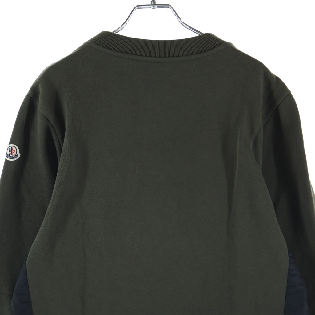 MONCLER(モンクレール) ■スウェット サイドジップ ロング 長袖 カーキ