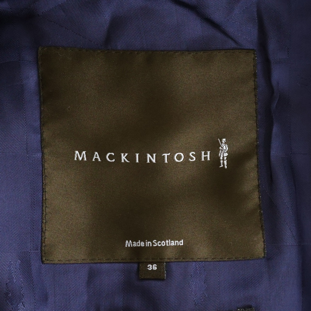 MACKINTOSH(マッキントッシュ) ×Loro Piana Trench Coat ロロピアーナ ウール トレンチコート ネイビー DM/FK/ML/NB/NH レディース