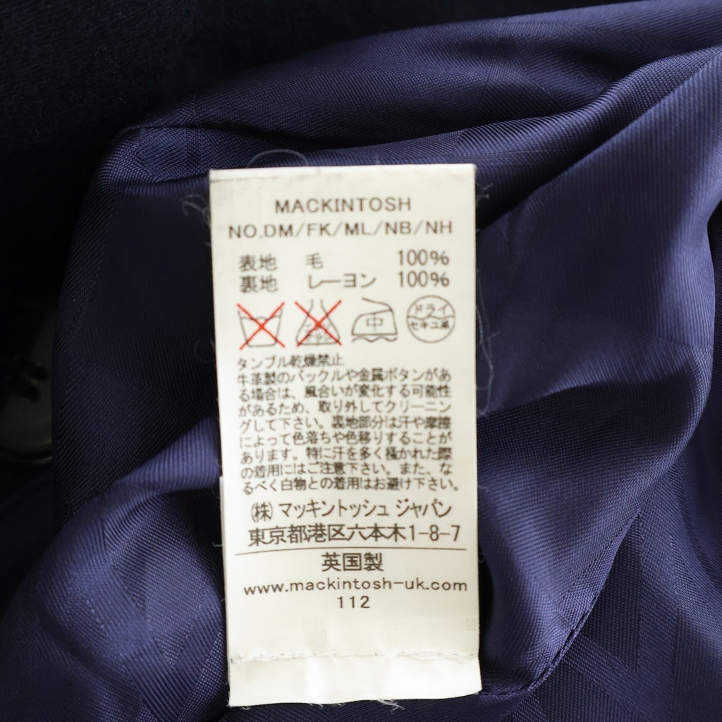MACKINTOSH(マッキントッシュ) ×Loro Piana Trench Coat ロロピアーナ ウール トレンチコート ネイビー DM/FK/ML/NB/NH レディース