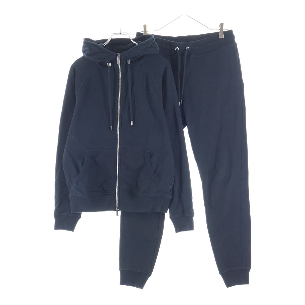 MOORER(ムーレー) NORCIA-TUTA-RAF スウェット セットアップ ジップアップフーディー パーカー ジョガーパンツ コットン ブラック