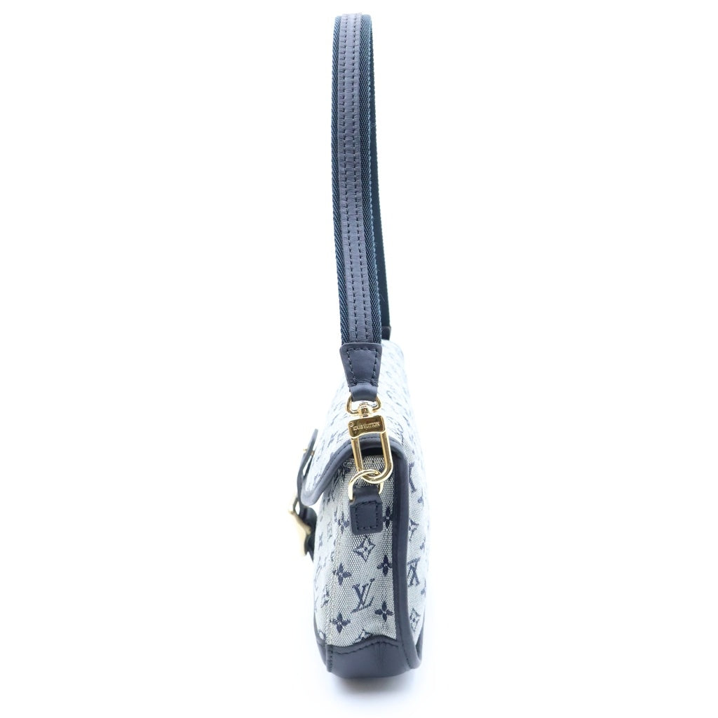 LOUIS VUITTON(ルイヴィトン) モノグラムミニラン マルジョリー ハンドバッグ ネイビー キャンバス×レザー M92690 レディース
