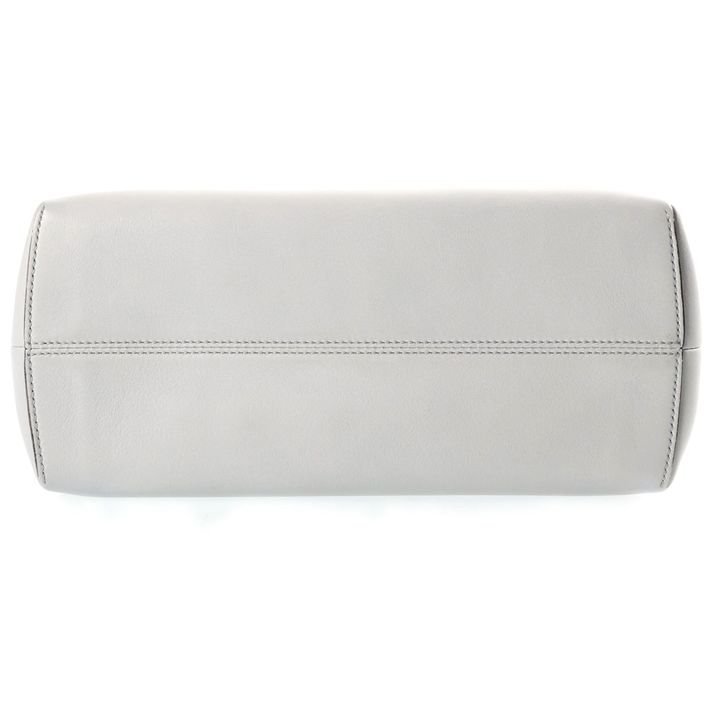 FENDI(フェンディ) バイザウェイ ミディアム レザー 2WAY ハンド ショルダーバッグ シルバー金具 グレー 8BL124 レディース