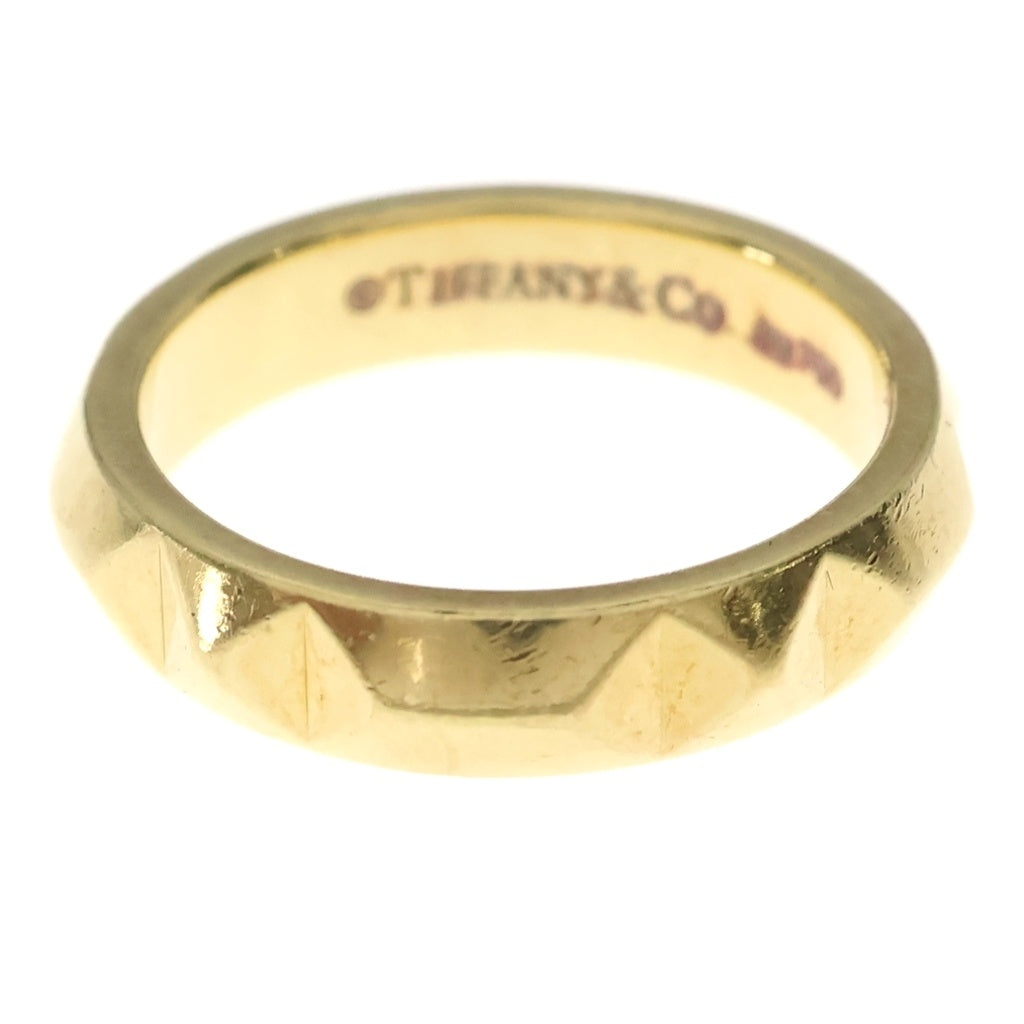 TIFFANY & Co.(ティファニー) トゥルーバンド リング K18 5.4g #9 レディース