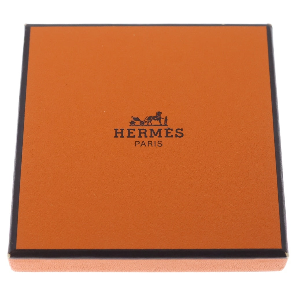 HERMES(エルメス) ケリー バングル ブレスレット Hロゴ シルバー/レッド レディース