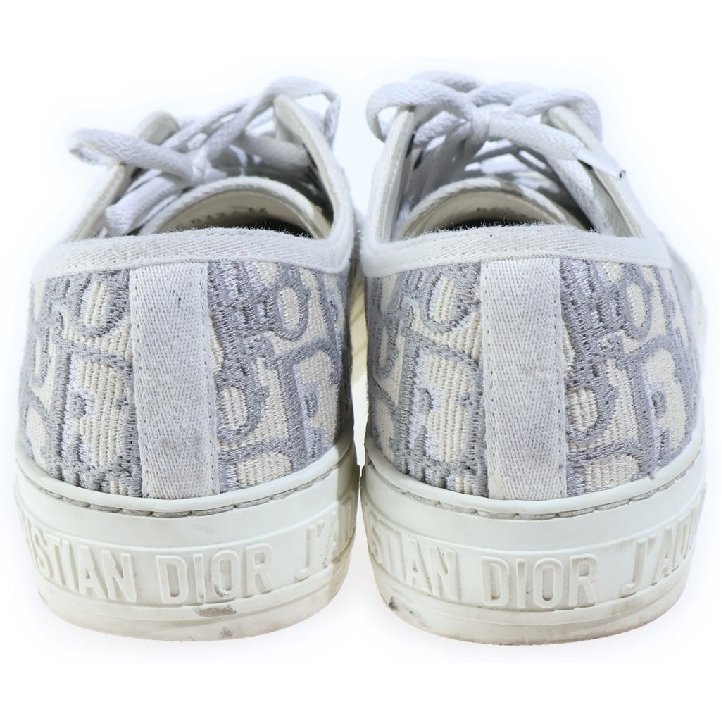 Christian Dior(クリスチャンディオール) Walk'n'Dior ウォーキンディオール オブリーク ローカットスニーカー シューズ ベージュ/グレー KCK211OBE33G36 レディース