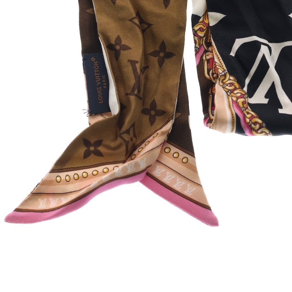 LOUIS VUITTON(ルイヴィトン) バンドー モノグラム ツイリースカーフ マルチカラー シルク M76676 レディース