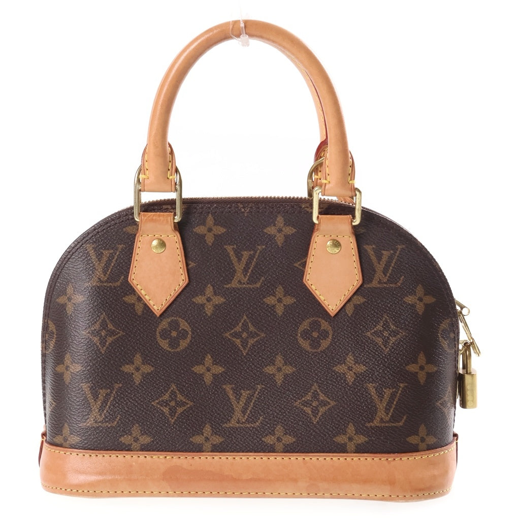 LOUIS VUITTON(ルイヴィトン) モノグラム アルマBB PVC レザー ハンドバッグ ブラウン M46990 レディース