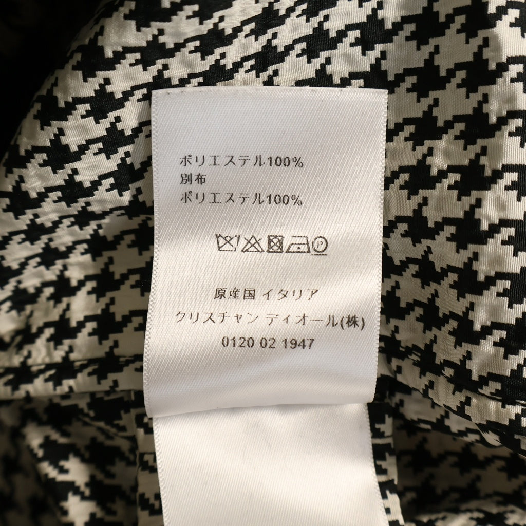 Christian Dior(クリスチャンディオール) ■オブリーク テクニカルタフタ フーディー アノラック ジャケット ホワイト×ブラック #XS レディース