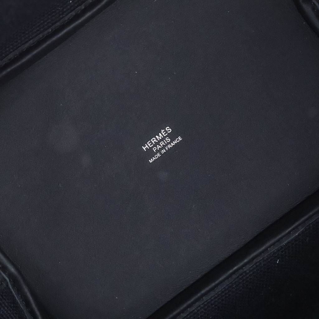 HERMES(エルメス) ピコタンロックPM カーゴポケット ブラック スイフト×キャンバス K刻印 レディース