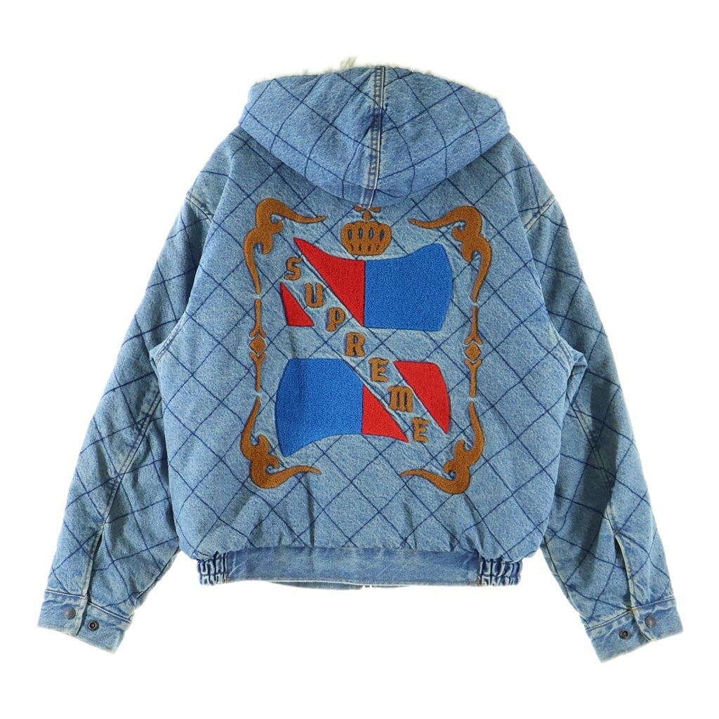 SUPREME(シュプリーム) 18AW Quilted Denim Pilot Jacket キルティングデニム パイロットジャケット コットン インディゴ