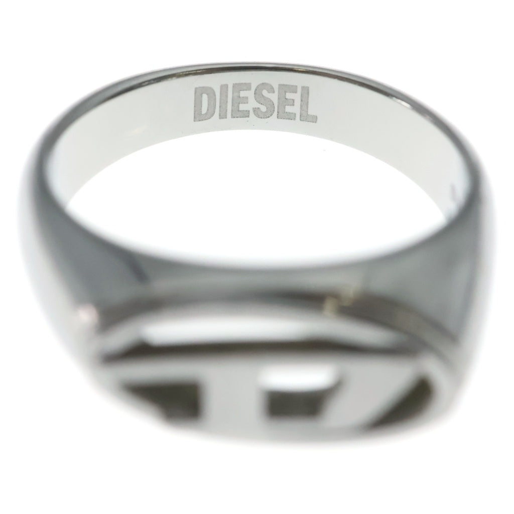 DIESEL(ディーゼル) Dロゴ リング STEEL