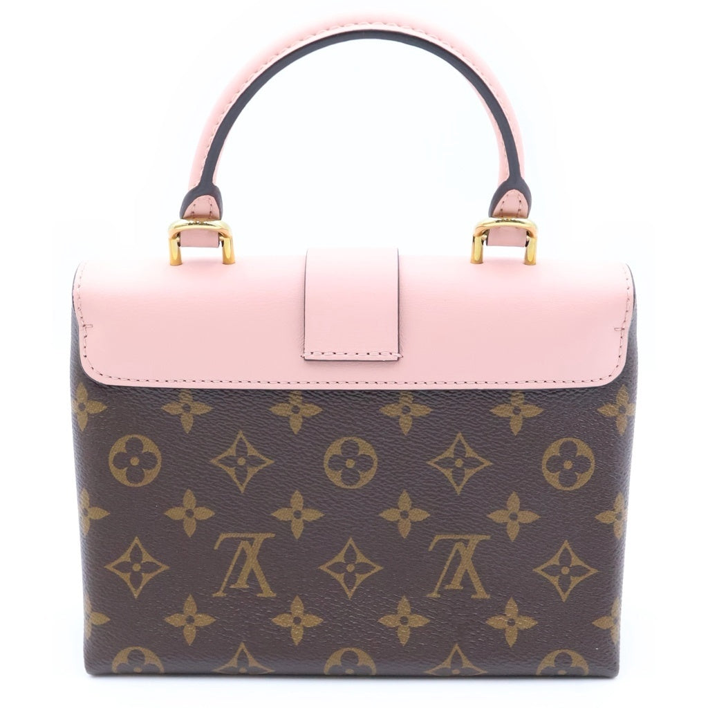 LOUIS VUITTON(ルイヴィトン) モノグラム ロッキーBB ハンドバッグ ショルダーバッグ 2WAY ブラウン×ローズプードル M44080 レディース