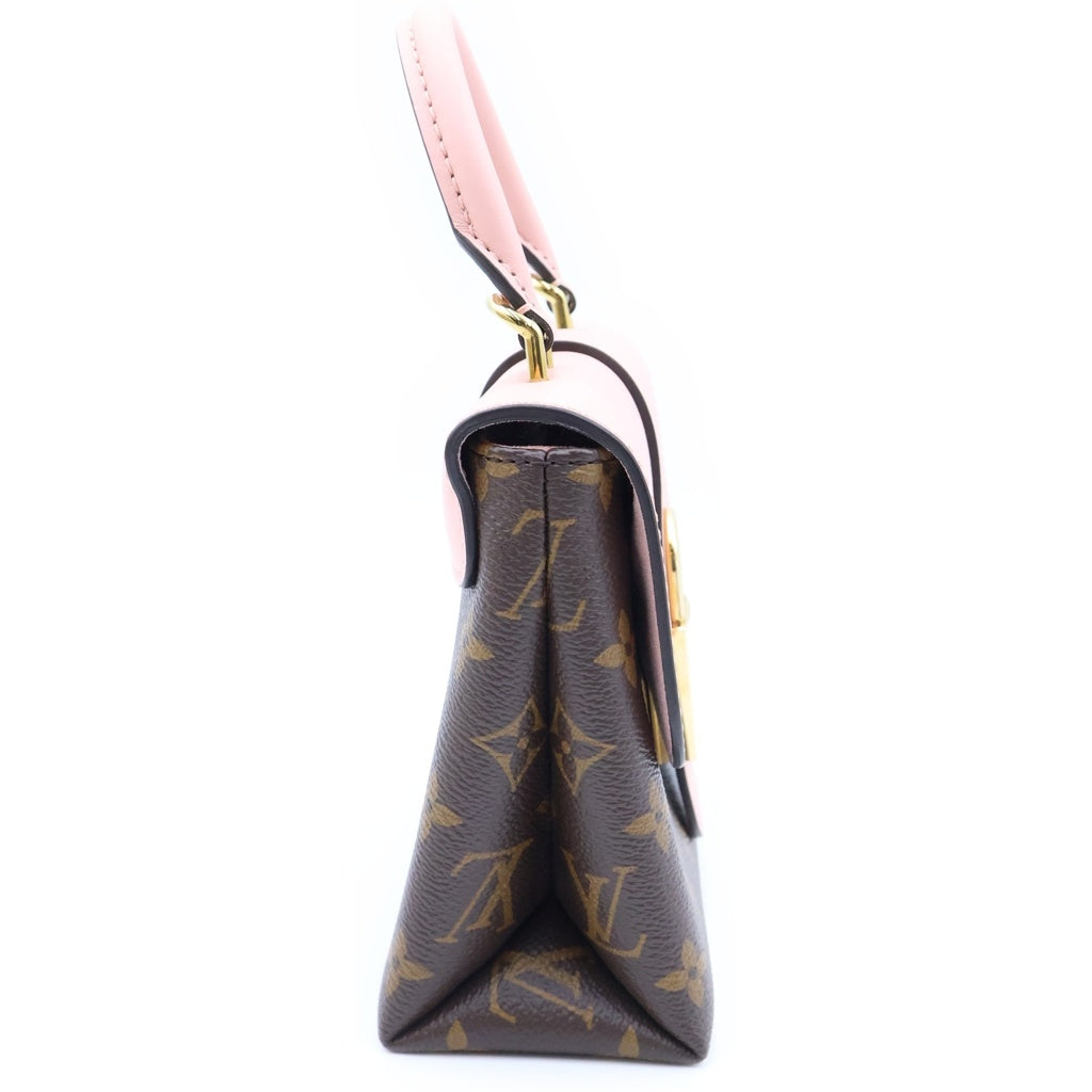 LOUIS VUITTON(ルイヴィトン) モノグラム ロッキーBB ハンドバッグ ショルダーバッグ 2WAY ブラウン×ローズプードル M44080 レディース