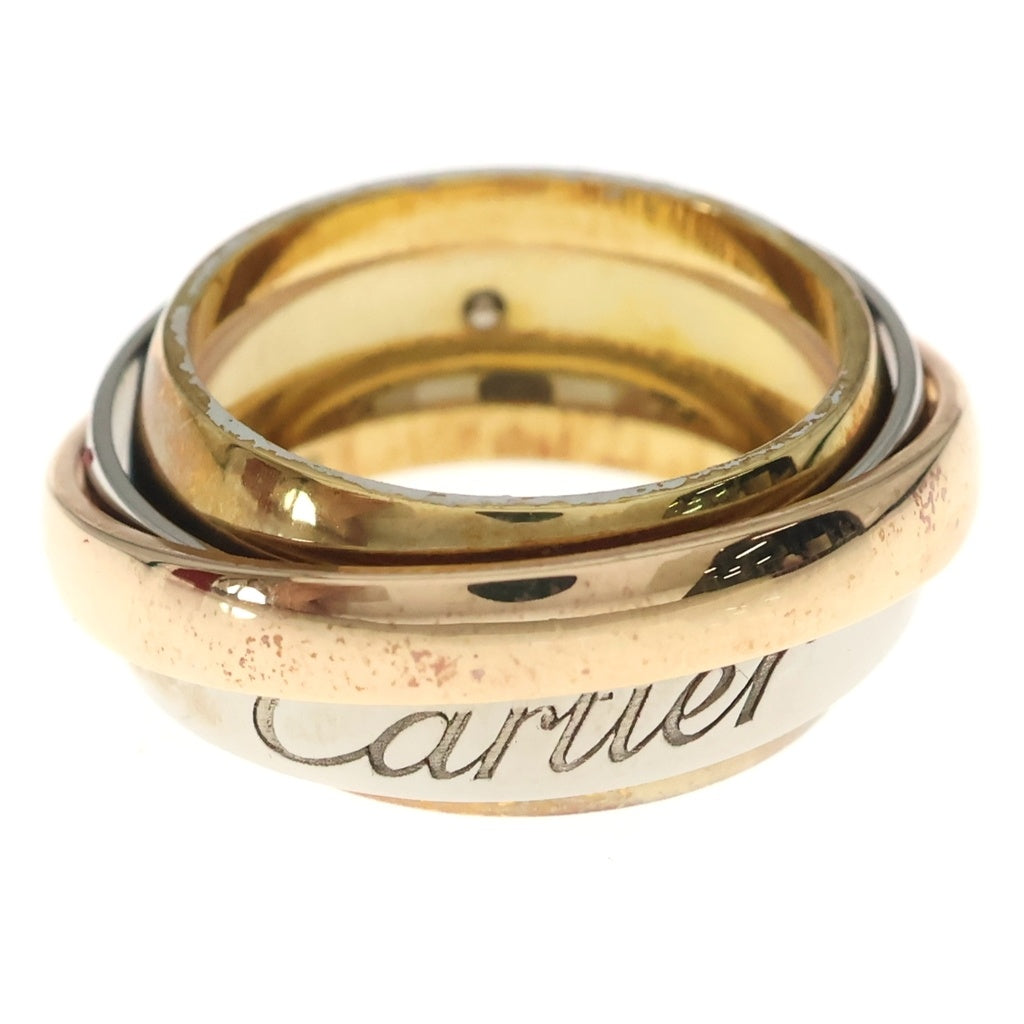 Cartier(カルティエ) 2002年クリスマス限定 トリニティ マストエッセンス リング 指輪 750YG/PG/WG イエロー/ピンク/ホワイトゴールド レディース