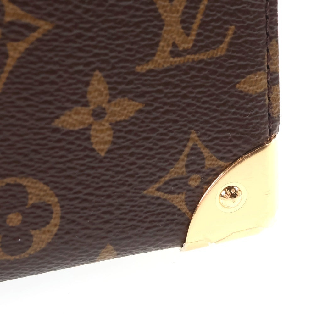 LOUIS VUITTON(ルイヴィトン) モノグラムリバース スピーディ トランク20 PVC レザー 2WAY ハンド チェーンショルダーバッグ ブラウン ゴールド金具 M13146 RFID レディース