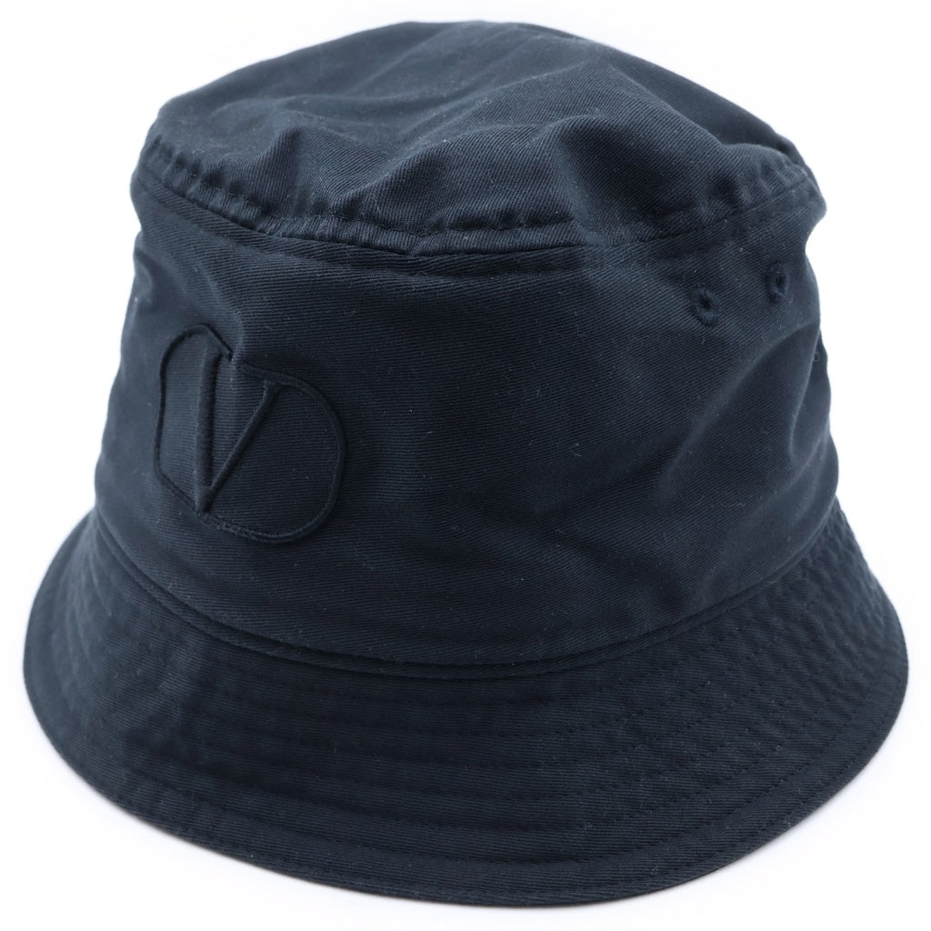 VALENTINO(ヴァレンティノ) ■VALENTINO GARAVANI Vロゴ バケットハット ブラック