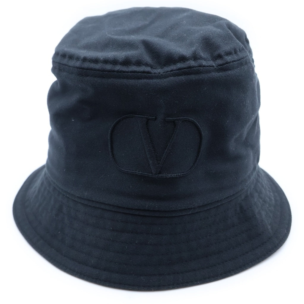 VALENTINO(ヴァレンティノ) ■VALENTINO GARAVANI Vロゴ バケットハット ブラック