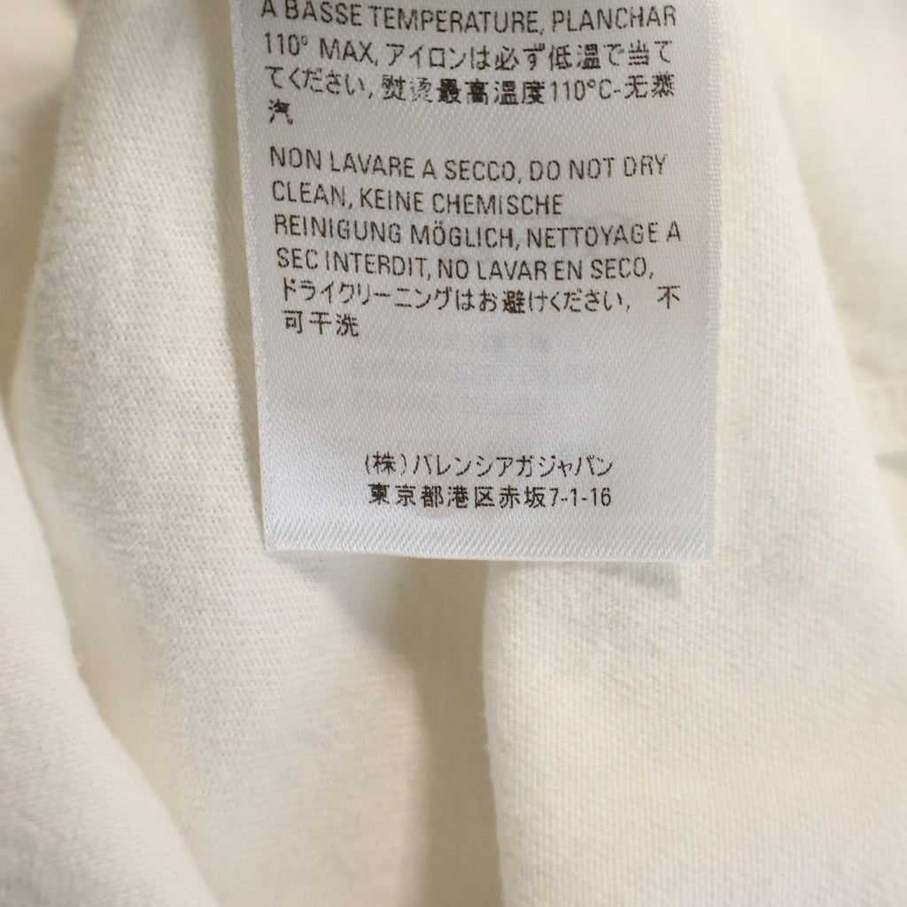 BALENCIAGA(バレンシアガ) ■ロゴ Tシャツ 白 #XS レディース