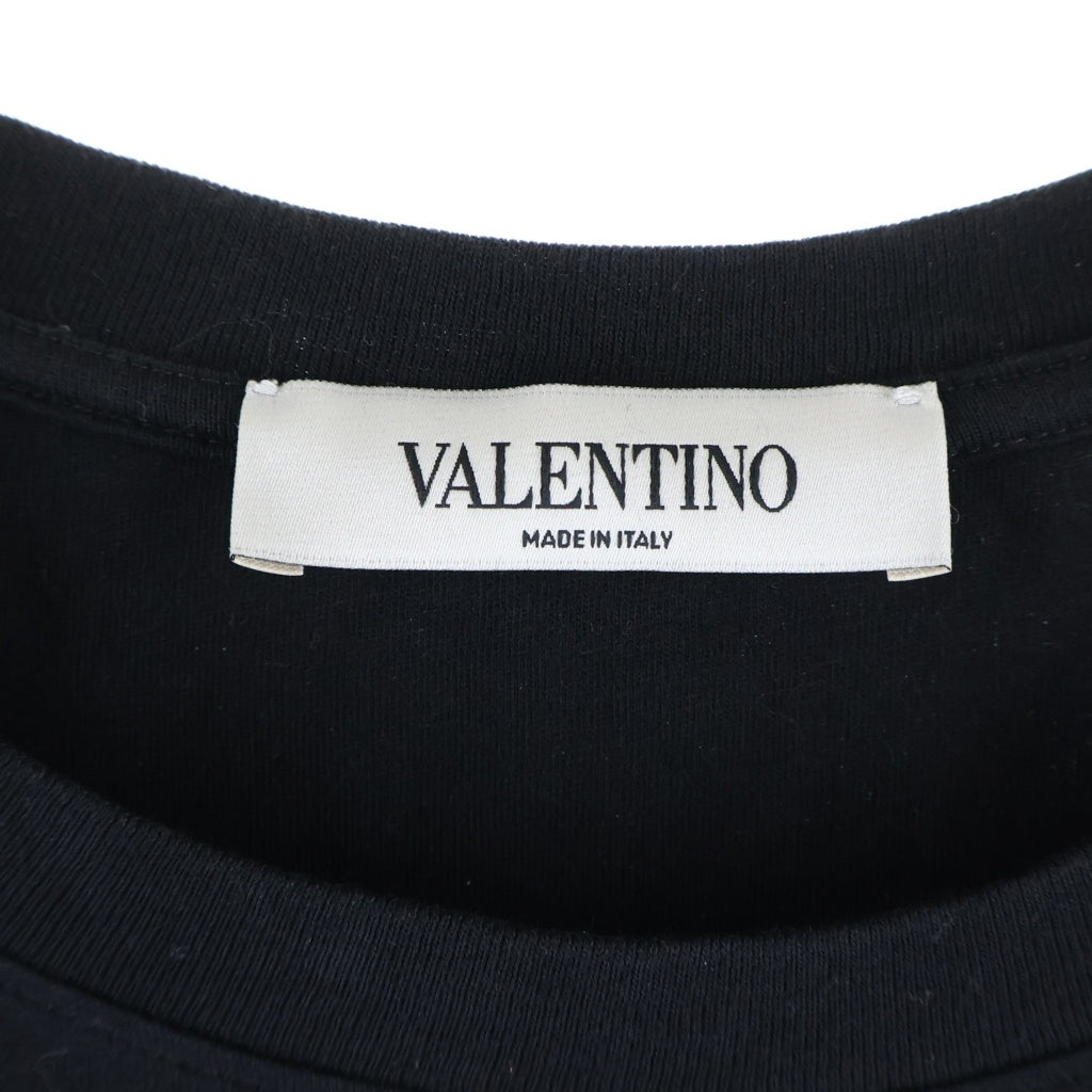 VALENTINO(ヴァレンティノ) ■VLTN ロゴ Tシャツ 黒 #XS SB3MG07D3V6 レディース