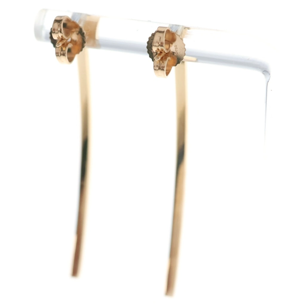 TIFFANY & Co.(ティファニー) Tワイヤー バー ドロップピアス K18PG ピンクゴールド 62271876 レディース