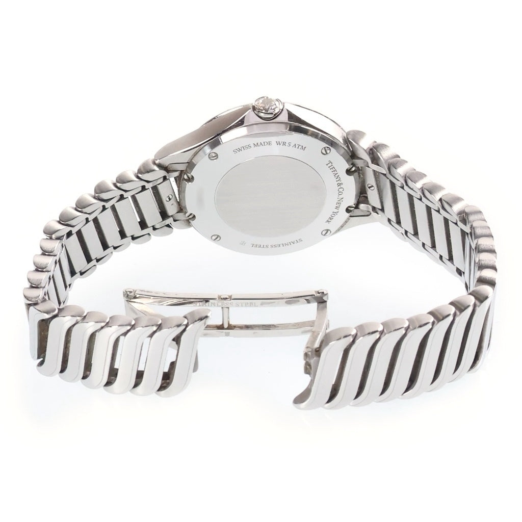 TIFFANY & Co.(ティファニー) メトロ 2ハンド 白文字盤 SS/QZ 60874794 レディース
