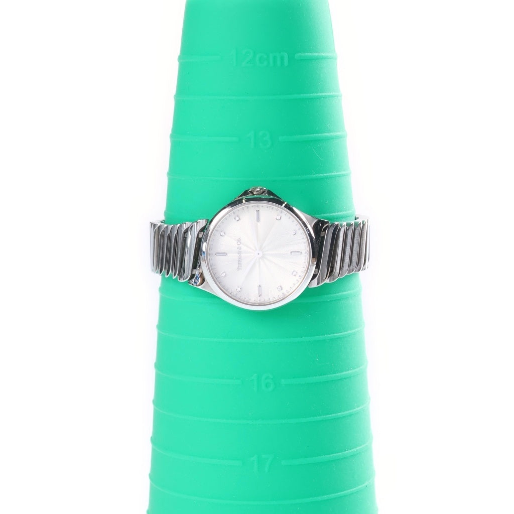 TIFFANY & Co.(ティファニー) メトロ 2ハンド 白文字盤 SS/QZ 60874794 レディース
