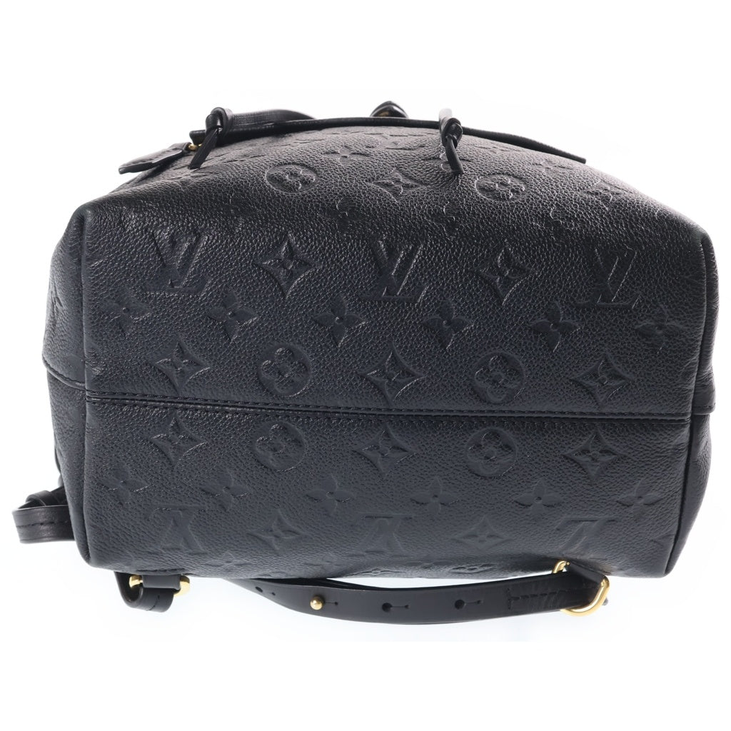 LOUIS VUITTON(ルイヴィトン) モノグラム アンプラント モンスリPM バックパック リュックサック レザー ブラック M45205 レディース