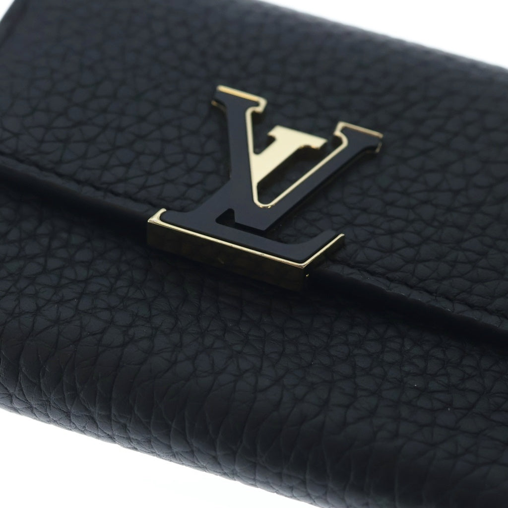 LOUIS VUITTON(ルイヴィトン) ■ポルトフォイユカプシーヌ コンパクト ノワール 財布 M62157 レディース