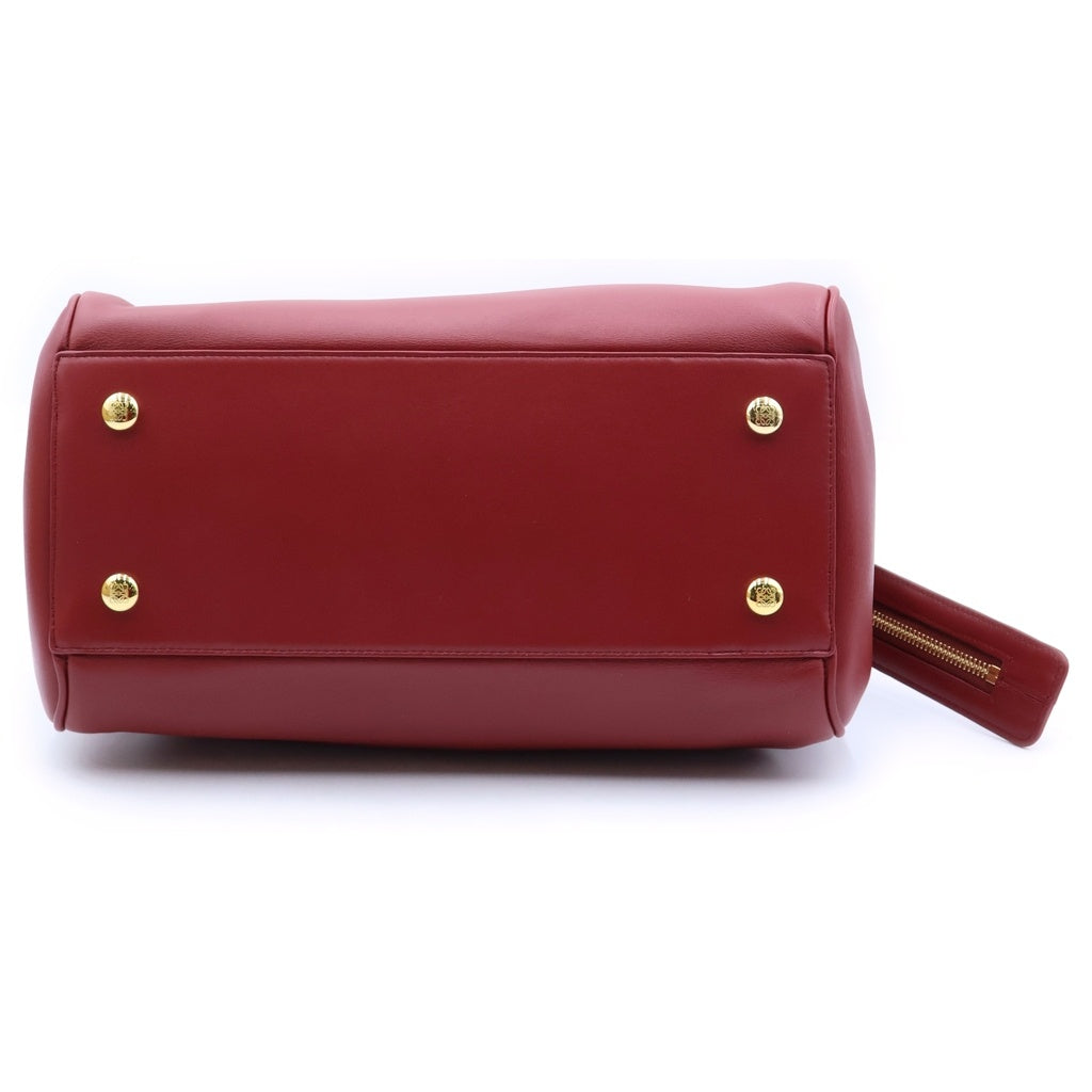 LOEWE(ロエベ) マドリード ミディアム 赤 レザー レディース
