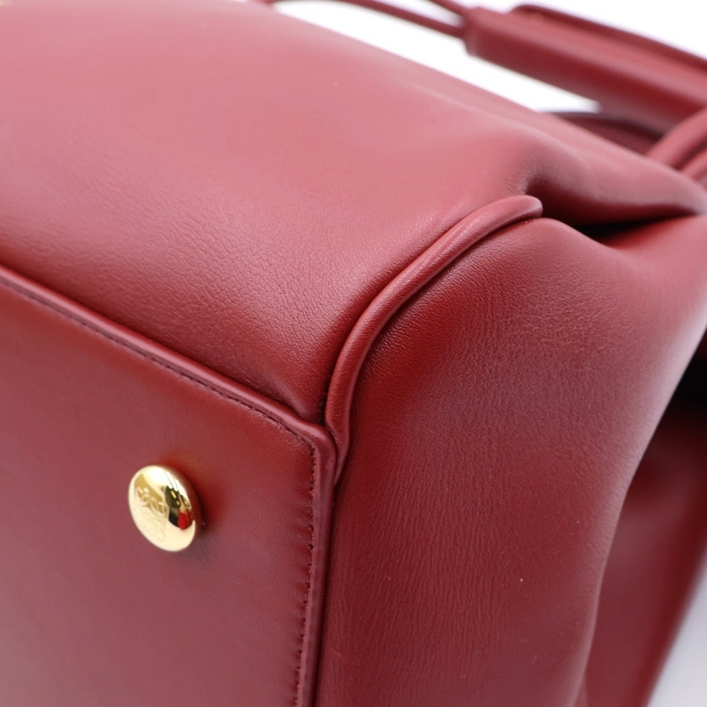 LOEWE(ロエベ) マドリード ミディアム 赤 レザー レディース
