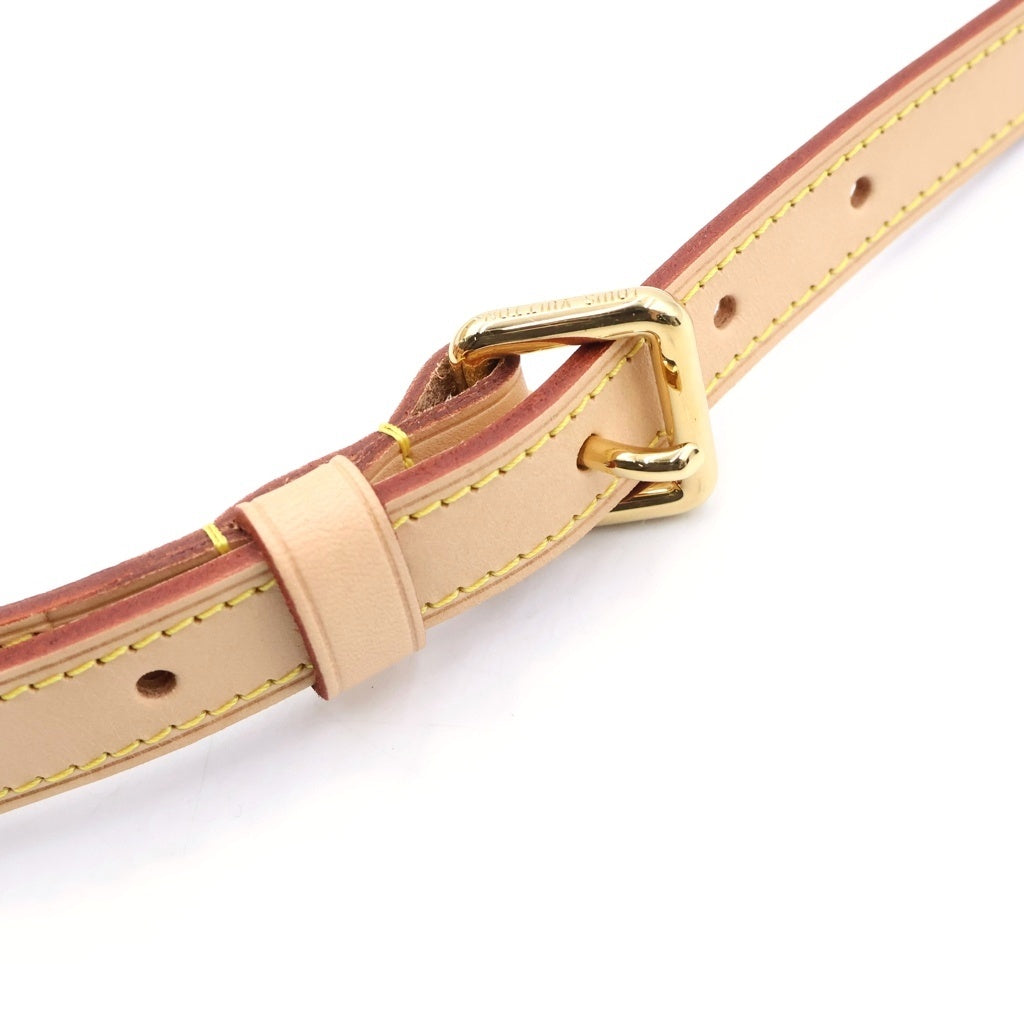 LOUIS VUITTON(ルイヴィトン) レザー ショルダーストラップ ゴールド金具 ベージュ