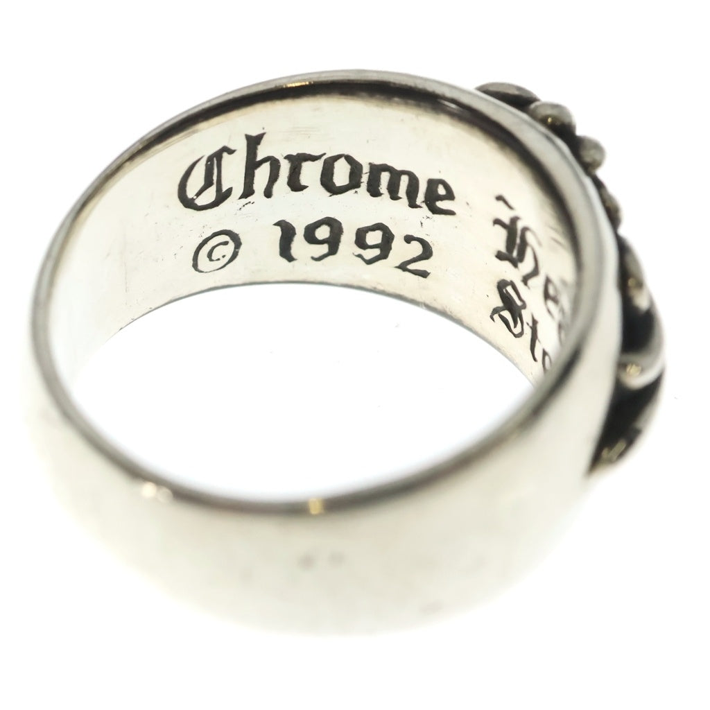 CHROME HEARTS(クロムハーツ) FLRL CRS フローラルクロス リング シルバー BCA346